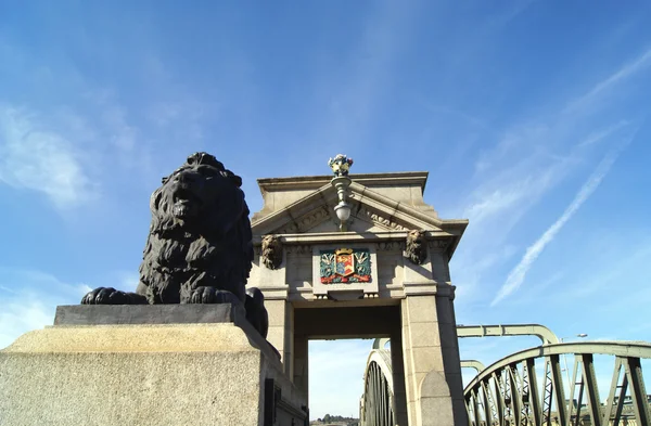 Rochester Bridge in England — Stock Photo, Image