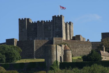 Dover Castle in Dover, Kent, England clipart