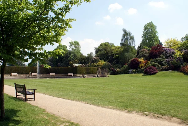 Hever Castle Garden na Inglaterra — Fotografia de Stock