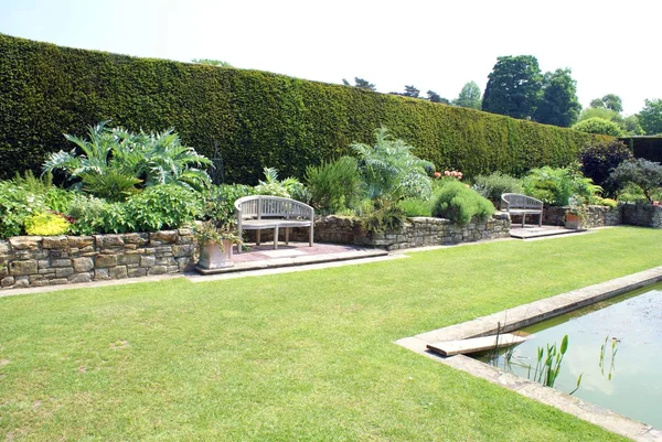 Hever castle garden, Inglaterra — Foto de Stock