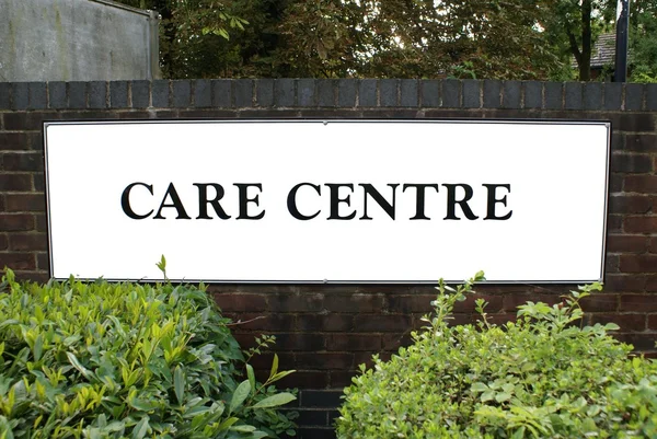 care center sign