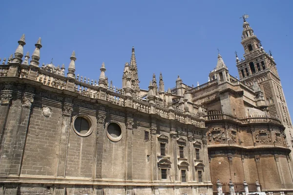 Kathedraal van Sevilla in Spanje — Stockfoto