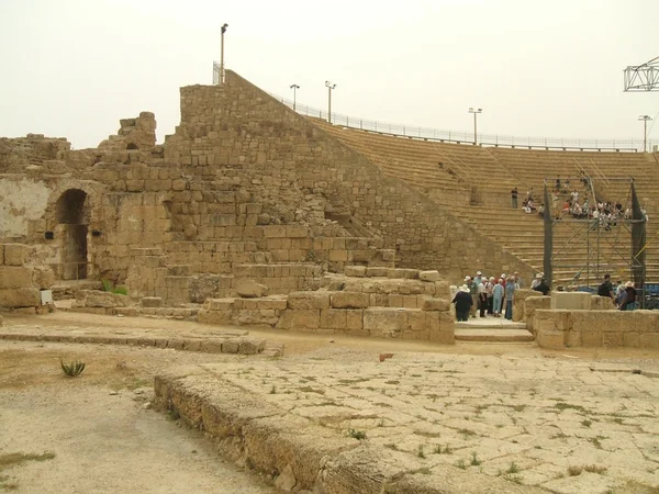 Кесария-Маритима в Израиле — стоковое фото