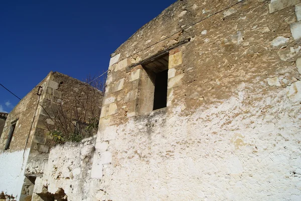 Ruïnes. gevel. buitenkant — Stockfoto