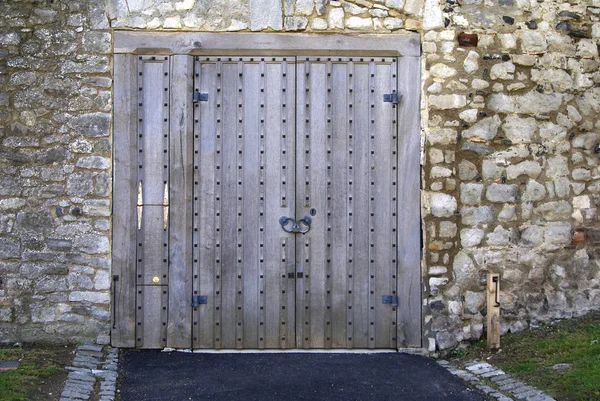 Puerta del castillo de Rochester — Foto de Stock