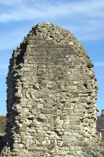 Rochester kasteelruïne in Engeland — Stockfoto