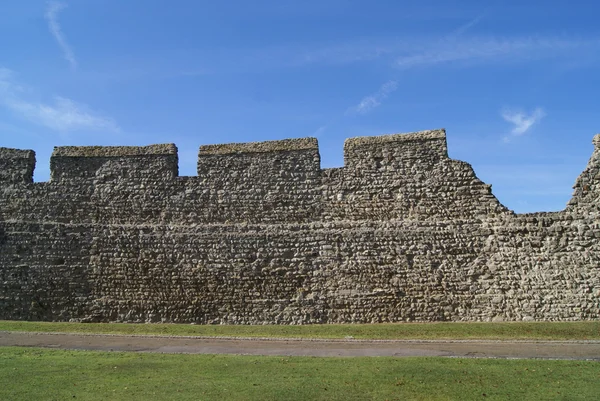 Muralha do Castelo de Rochester na Inglaterra — Fotografia de Stock