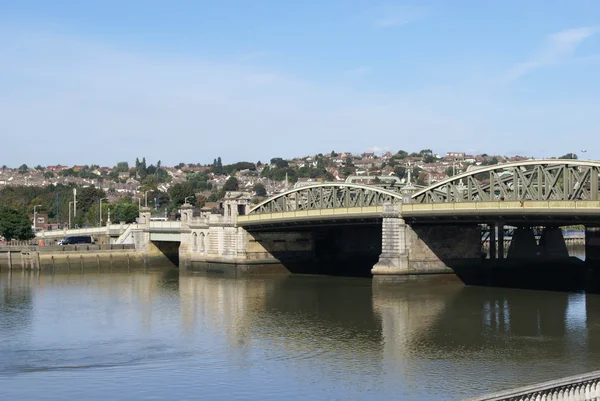 Le pont Rochester. River Medway, Angleterre — Photo