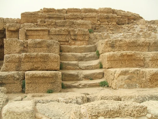 Římské divadlo v Caesarea Maritima, Izrael — Stock fotografie