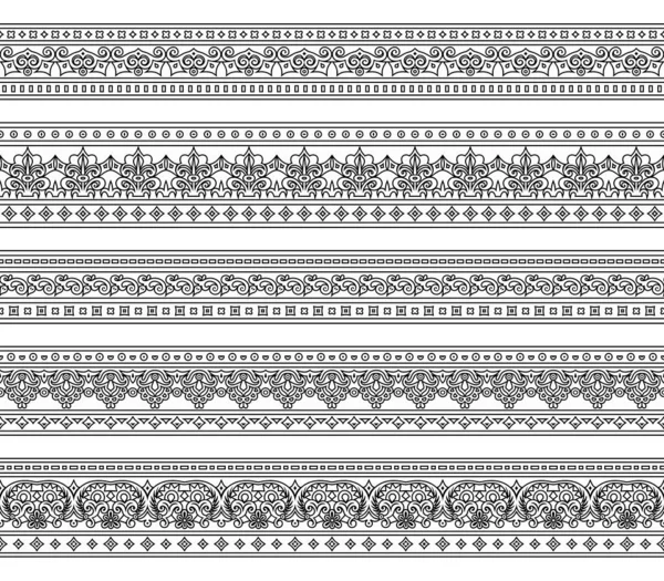 Soyut etnik doğada kusursuz çizgiler oluşturuldu