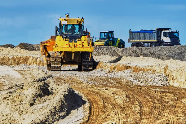 Wegwerkzaamheden — Stockfoto