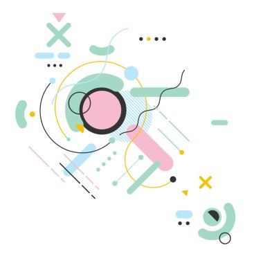 Soyut Geometrik Arkaplan