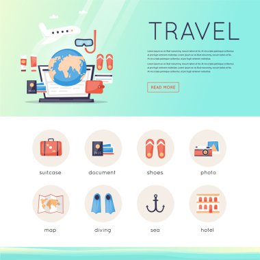 tasarım şablonu World Travel