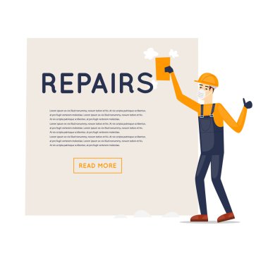 Çalışma puttied duvar