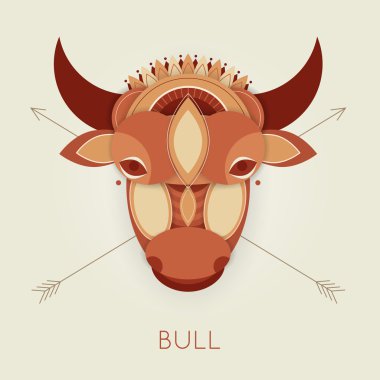 Boğa kafa çizimi