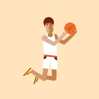 Basketbol oynayan adam