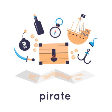 korsan tasarım öğeleri kümesi