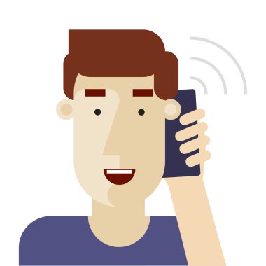 Telefonda Konuşan Adam