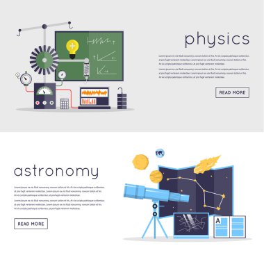 çalışma alanı ve Bilim Astronomi labaratuar donanımları