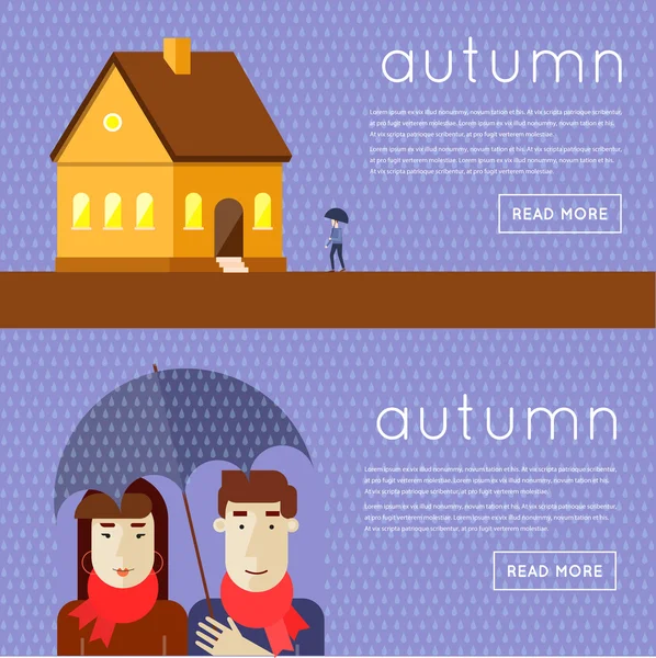 ilustraciones de stock Familia paraguas | Depositphotos®