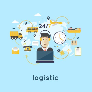 Lojistik Genel ulaşım teslim