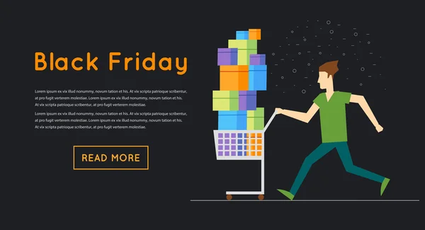 Black Friday satış depolamak.