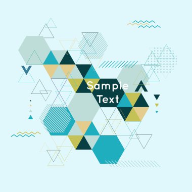 Soyut Geometrik Arkaplan