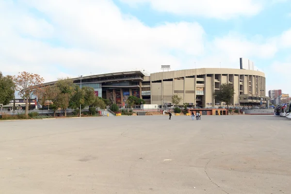 Football stadium Camp Nou outside in Barcelona — Stock Photo, Image