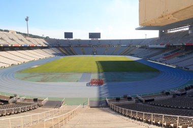 Dağda Montjuic, İspanya Barselona Olimpiyat Stadı (Estadi Olimpic Lluis şirketlerinin)