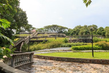 Teras Bahçe Telok eu Hill Park, Singapur