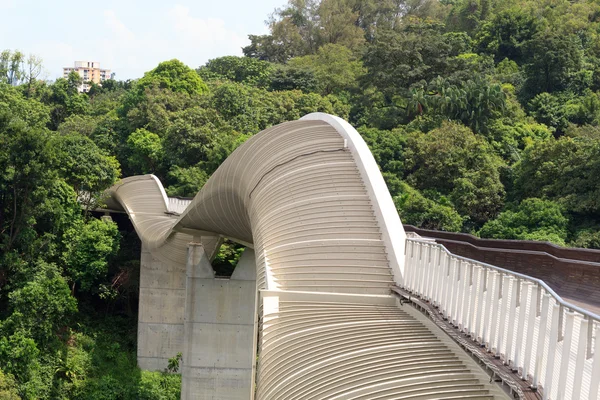 Mount Faber yağmur ormanları, Singapur köprüde Henderson dalgalar