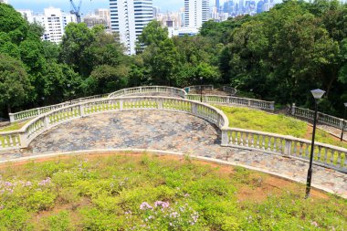Teras Bahçe Telok eu Hill Park, Singapur