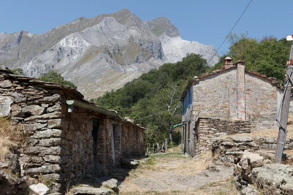 Elhagyott falu Vergheto — Stock Fotó