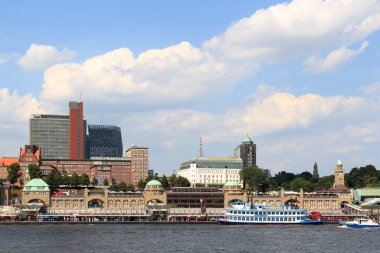 Hamburg St pauli piers