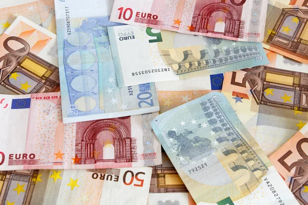 Euro banknotes — Stock Photo, Image