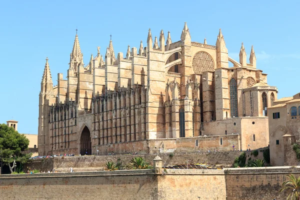 Catedral de Palma em Maiorca, Espanha — Fotografia de Stock