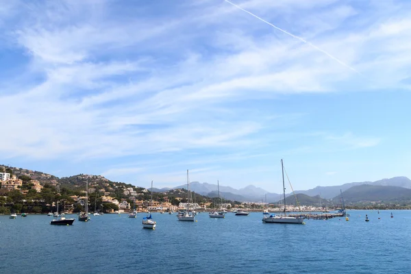 Marina Port d 'Andratx en Mallorca, España — Foto de Stock