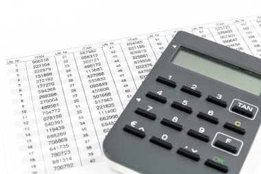 Tan jeneratör ve Tan listesi online banka için