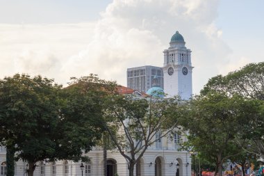 Singapur Victoria tiyatro ve konser salonu Saat Kulesi