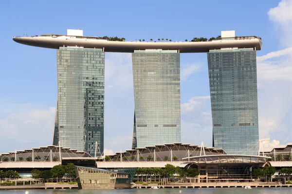 Marina Bay Sands hotel, Singapur — Stock fotografie