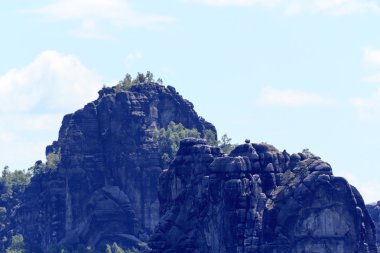 Falkenstein ve Schrammsteine içinde belgili tanımlık geçmiş Sakson İsviçre