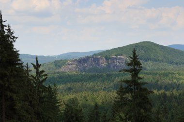 Affensteine Sakson İsviçre Panorama görüş