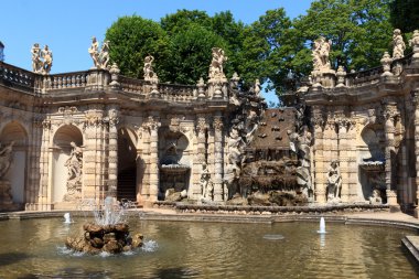 Su Bahçe Nymphenbad sarayında Zwinger, Dresden