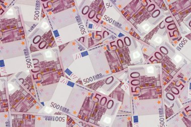 Para arkaplanı - 500 avro banknot