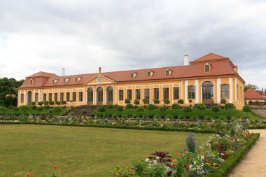 Orangery Heidenau, Saksonya Barok Bahçe Grosssedlitz