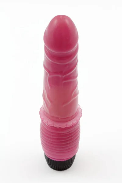 Sex Toy - Isolated rose penis Vibrator with white background