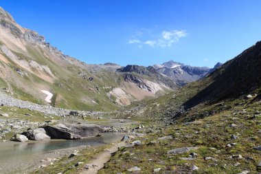 Panorama Dağı Weissspitze Hohe Tauern Alps, Avusturya için