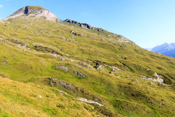 Panorama de montaña en Hohe Tauern Alps, Austria — Foto de Stock