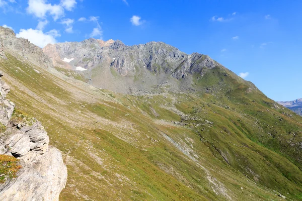 Bergpanorama in Hohe Tauern Alps, Oostenrijk — Stockfoto