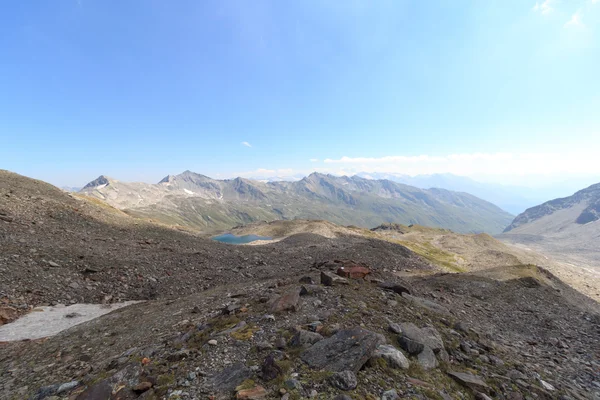 Panorama gór w Hohe Tauern Alpy, Austria — Zdjęcie stockowe